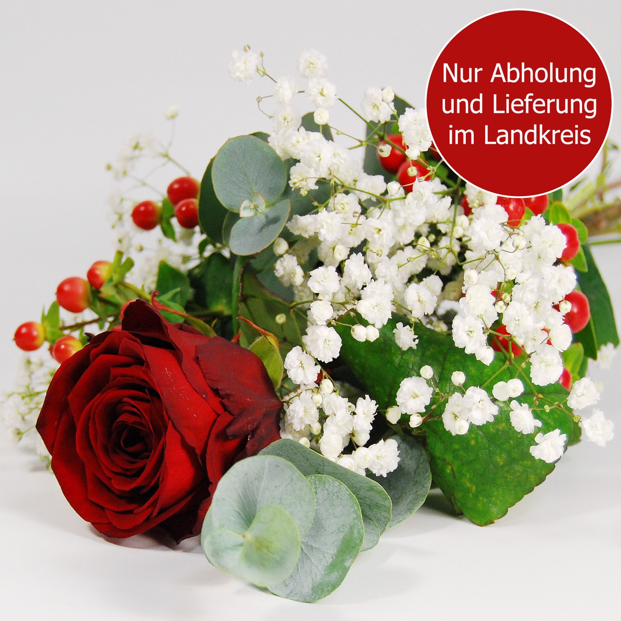 Rose zum Valentinstag
