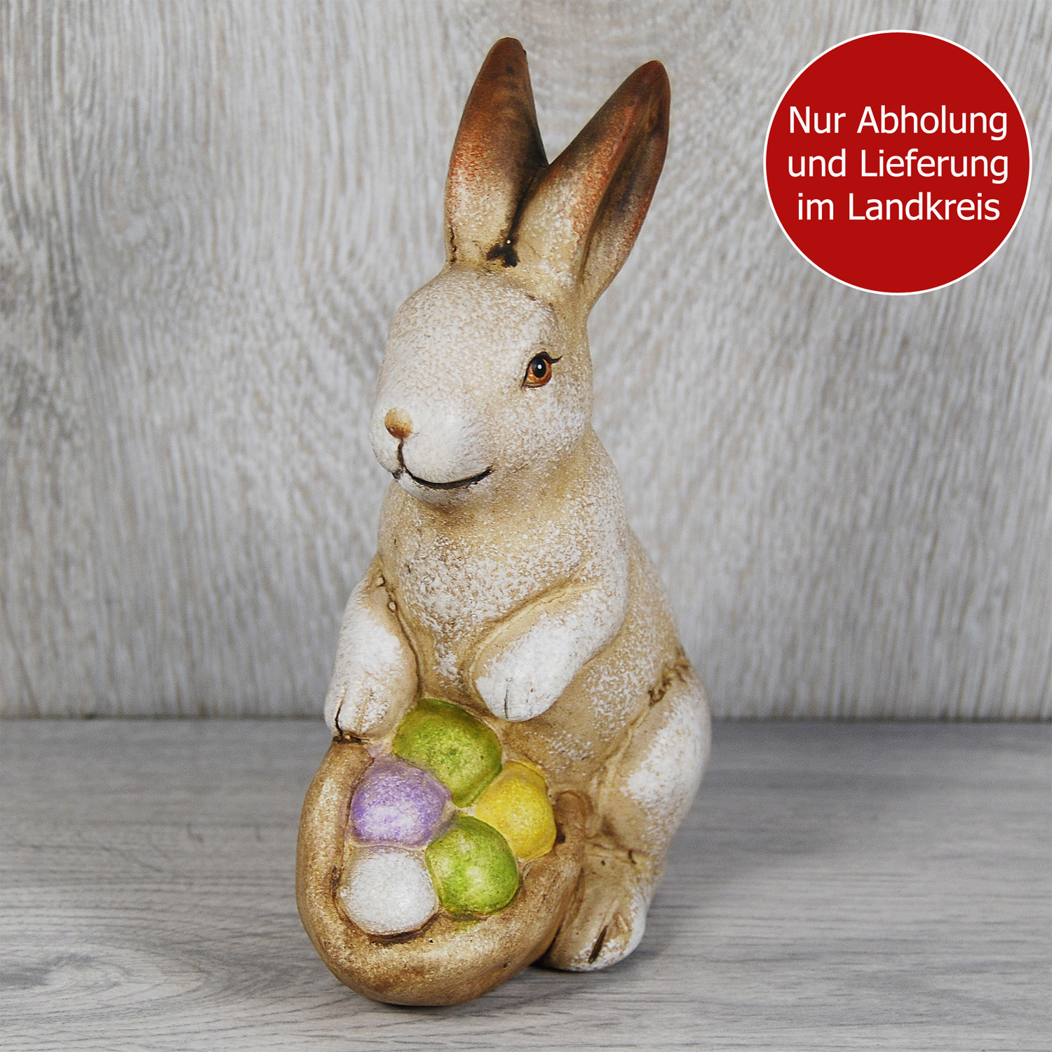 Hase mit Eierkorb